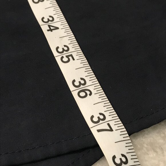 J. Jill Dress Womens Small Petite Navy Utility Shirt Dress Belted Pockets Casual - Picture 8 of 8